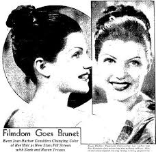Filmdom Goes Brunett from Oakland Tribune November 10, 1935 - rita-cansino-brunet-oakland-tribune-351110-p57