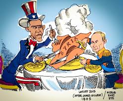 Image result for US-Russia tango over Syria CARTOON