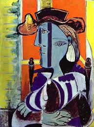 Marie-Therese Walter, öl von Pablo Picasso (1881-1973, Spain)