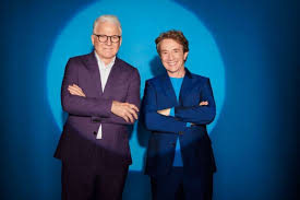 Steve Martin and Martin Short performing together