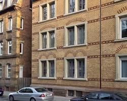German apartment buildingの画像
