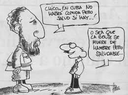 Resultado de imagen de caricatura de fidel castro