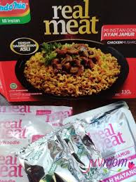 Image result for indomie real meat