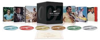 Sean Connery James Bond 6-Film 4K Steelbook Collection Available for Preorder