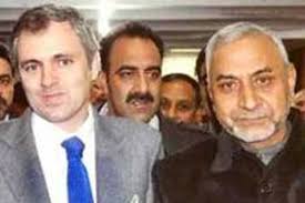 Omar Abdullah with Haji Yusuf. A witness in the death of National Conference ... - M_Id_249882_Omar_Abdullah_with_Haji_Yusuf