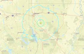 4.4 magnitude earthquake shakes Coushatta, Louisiana