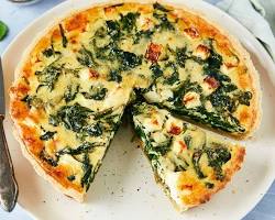 Image of Spinach & Feta Quiches