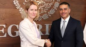 Cooperación México-Europa en seguridad: reunión Harfuch-Kallas