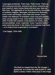 carl sagan earth quote via Relatably.com