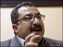 Ibrahim Issa, editor of Egyptian daily Al Dustour, is to stand trial - _44117280_ibrahim_issa_203x152