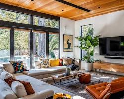 Image of Midcentury modern interior design