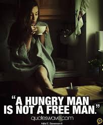 Famous quotes about &#39;Hungry Man&#39; - QuotationOf . COM via Relatably.com