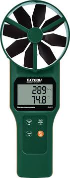 Amazon.com: Extech AN300 Large Vane Thermo-Anemometer, Air ...