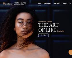 Image of PhotoFocus free photography WordPress theme