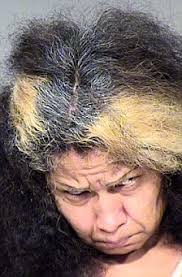 Marcella Hernandez: Is this Cousin Itt? Hilarious mugshot of woman resembling Addam&#39;s Family character | Mail Online - article-2152856-13637B1B000005DC-596_224x341