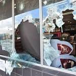 PICS: Looting, vandalism Woodlands erupts