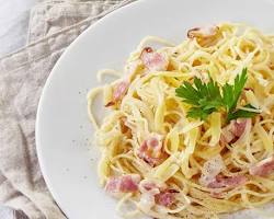 Hình ảnh về Xào nấm cho mì Carbonara