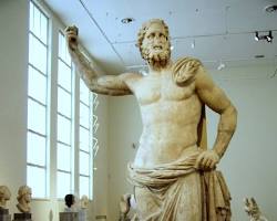 Image of Poseidon God of the Sea Iliad classical art