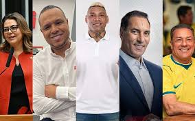 Eleições 2026: ídolos do futebol e campeões olímpicos travam disputa nas urnas