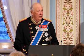 El rey Harald V de Noruega, 