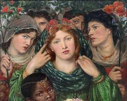 Image of painting by Dante Gabriel Rossetti