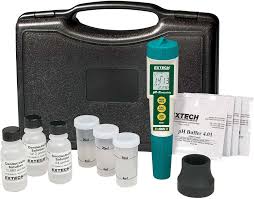 Extech EC510 Waterproof ExStik II pH/Conductivity Meter Kit ...