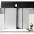 Porte de garage vantaux PVC 2x 2- CASTORAMA