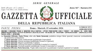 Trend Google: gazzetta ufficiale