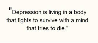 Quotes About Fighting Depression. QuotesGram via Relatably.com