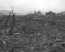 Hiroshima after the atomic bombの画像