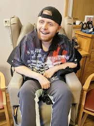 This is Andre, Britain's youngest dementia patient, who has sadly died at the age of 24 ???? Andre passed away on December 27 after spending weeks battling an infection in hospital. He was diagnosed with frontotemporal dementia - a rare form of the diseas