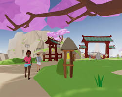 Imagen de Decentraland gameplay