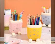 Image of Ống cắm bút màu pastel siêu cute
