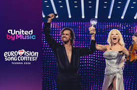 Le duo Linda Lampenius et Pete Parkkonen pour la Finlande gagnant du Grand Vote 2026 En Route / EAQ