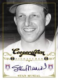 Editor&#39;s Blog: Kobe Mask Buyer Revealed, Panini Cooperstown Baseball, Bowman Wrapper Outage, Newsletter Sign Up - cooperstown_musial1