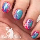 How to marble nail art california