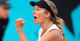 Danielle Collins at the Strasbourg Open 2025