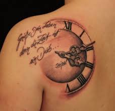 German quote..Enjoy ur life cos time is a thief.. | Tattoos...I ... via Relatably.com