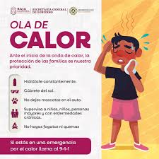 ADVIERTE PROTECCIÓN CIVIL BC ANTE OLA DE CALOR EN LA ENTIDAD