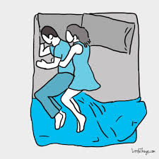 Image result for sleeping positions for couples and what they mean