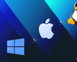 Imagem de different operating systems: Windows, macOS, Linux