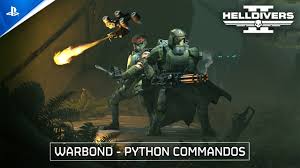 Helldivers 2: Python Commandos Premium Warbond Arrives