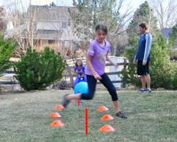 Image of Obstacle course for kids workout