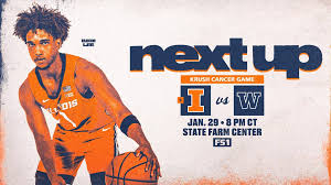 #9 Illini Host Washington Thursday in Coaches vs. Cancer Matchup - University of Illinois Athletics