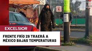 Frente frío 29 mantendrá al país con bajas temperaturas