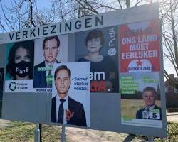 VVDposter voor de Tweede Kamerverkiezingen 2023