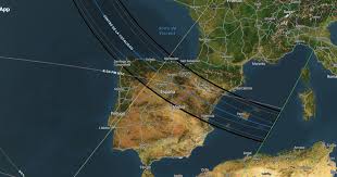 Estas serán las regiones que quedarán partidas en dos por el eclipse más impactante del siglo