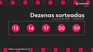 Quina hoje: resultado do concurso 7029 e números sorteados