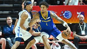 Knicks' Tyler Nickel: Hits six triples in SL loss