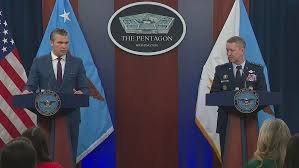 Defense Secretary Hegseth and Joint Chiefs Chair Caine on U.S. Military Operations in the Middle East